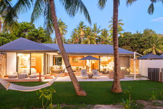 New two bedroom family pool villas, vomo island